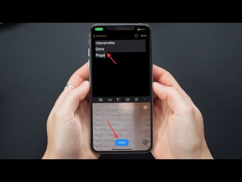 Scan Printed And Handwritten Notes Into The Notes App