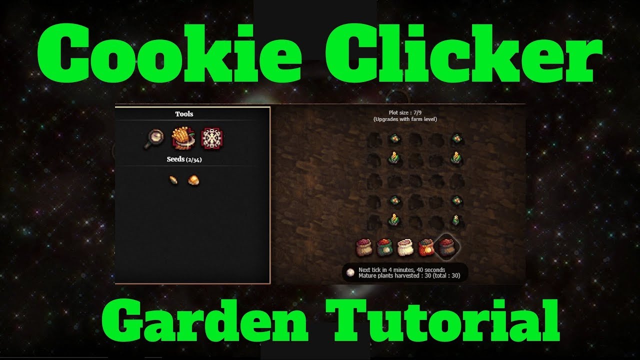 Cookie Clicker Garden Guide KrispiTech