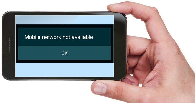 Cellular network not available for voice calls