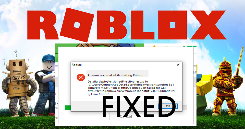 Starting roblox. Roblox fixed. Ошибка — an Error occurred while starting Roblox. Ошибка РОБЛОКС. Roblox старт.