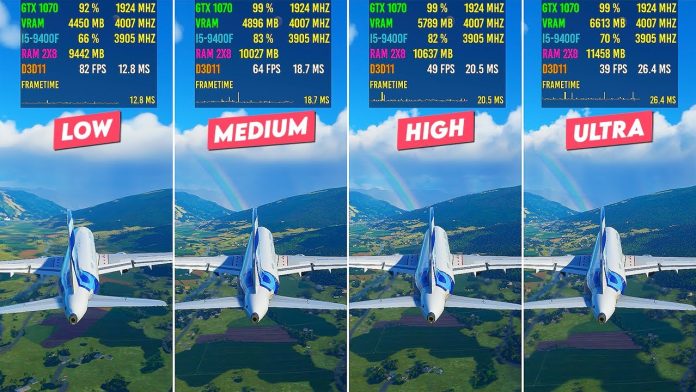1080p Microsoft Flight Simulator