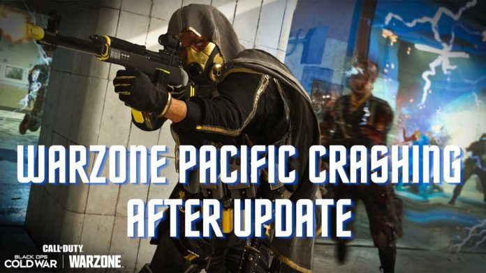 Fix COD warzone pacific crashing after updating