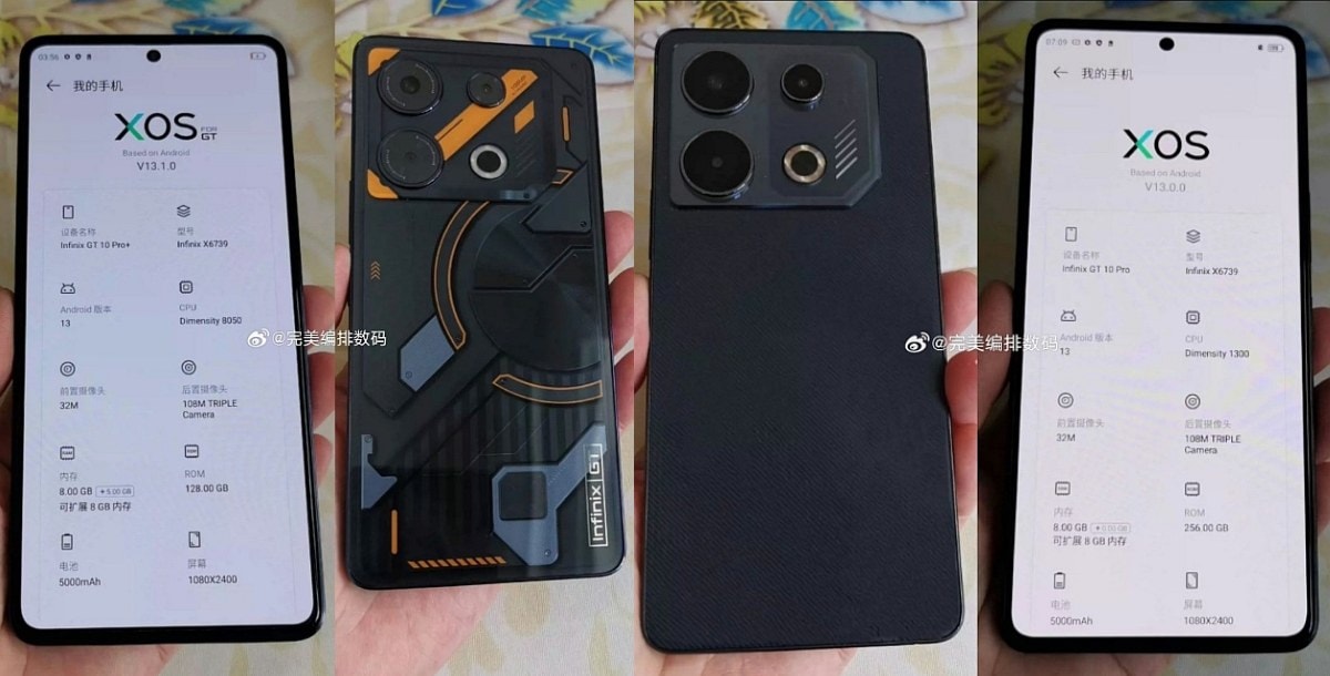 Infinix GT 10 Pro series