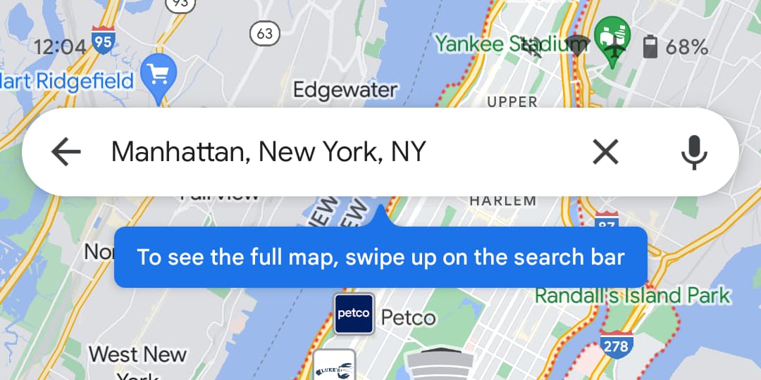 Google Maps New Hide Mode